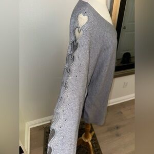 Stylish Gray Knit Fabric